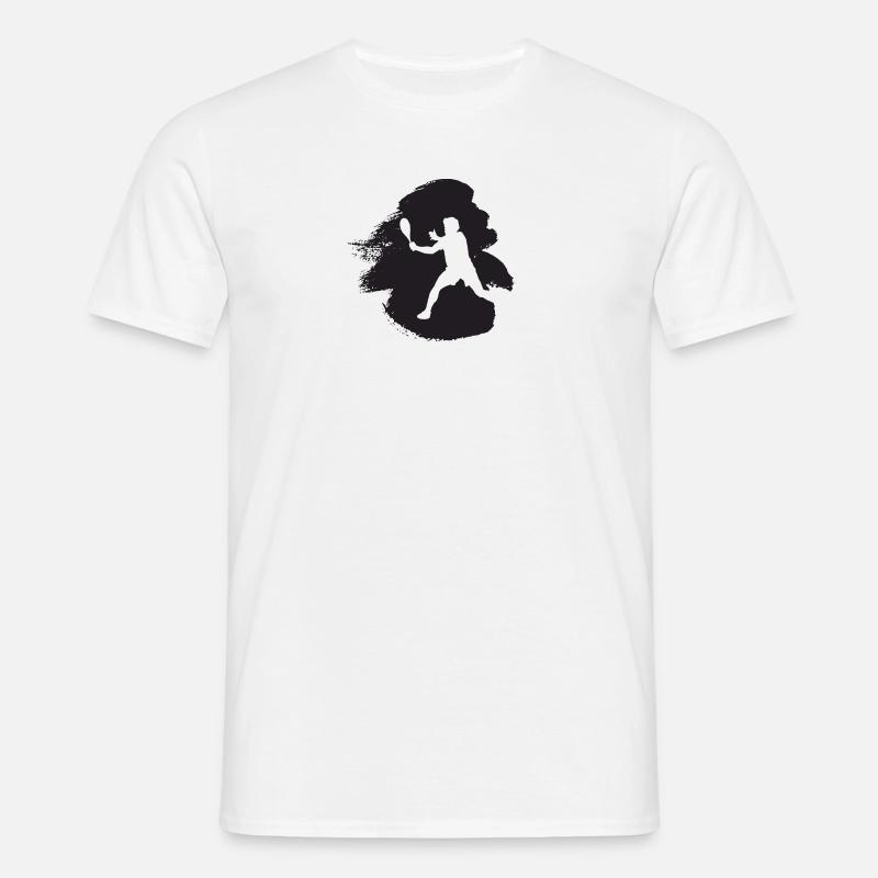 Squash Player Racket Squash - Men's T-Shirt - white