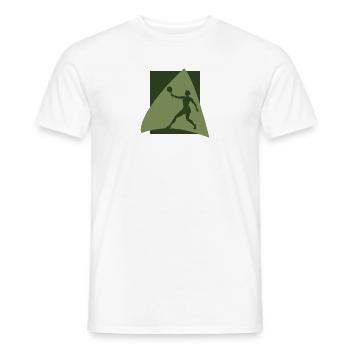 Tennis Beach Tennis Strandtennis - T-shirt homme - blanc - Devant - AI Model Male 178 dark (178cm)