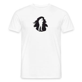 Djing Beatboxing Beatboxing - Men's T-Shirt - white - Front - AI Model Male 178 dark (178cm)