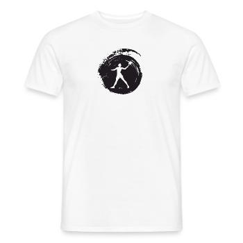 Beachball Strandtennis Tennisspieler - Männer T-Shirt - Weiß - Vorne - AI Model Male 178 dark (178cm)