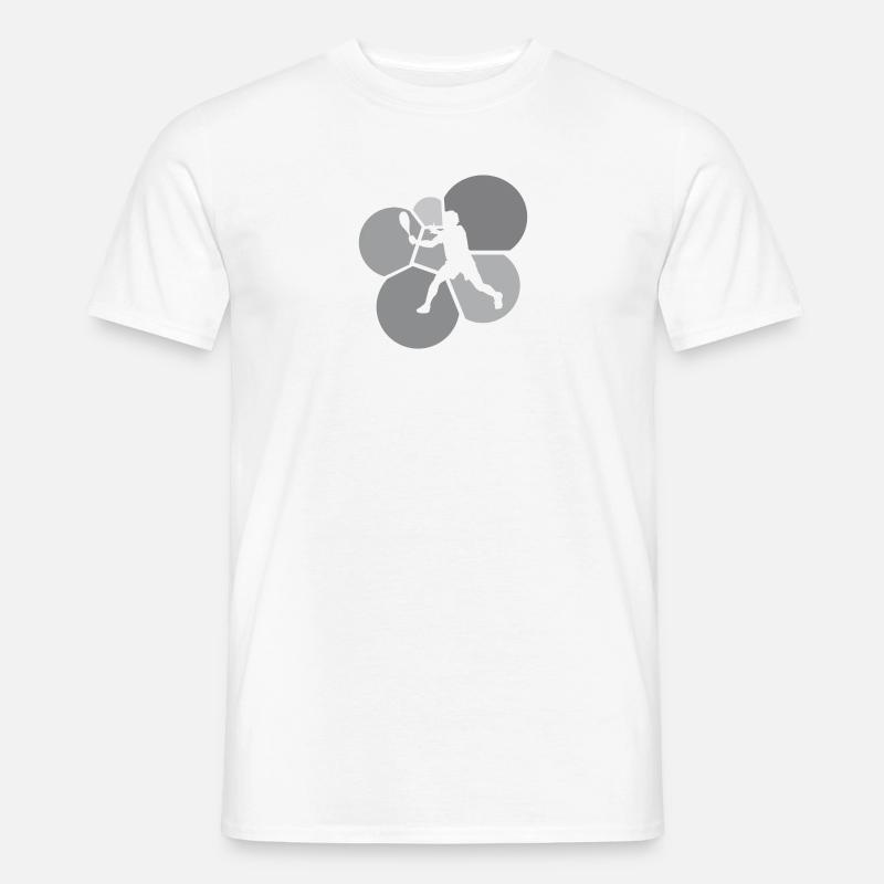 Squash Rackets Rackets Squash Players - Men’s T-shirt - white