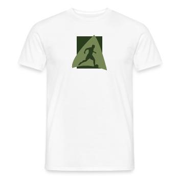 Beach Soccer Beach Soccer - T-shirt homme - blanc - Devant - AI Model Male 178 dark (178cm)