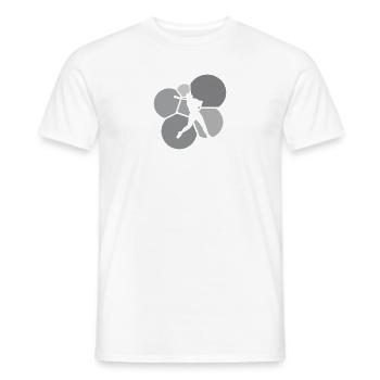 Joueur de softball Joueur de softball Baseball - T-shirt homme - blanc - Devant - AI Model Male 178 dark (178cm)