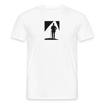 Billiard Ball Billiard Ball Billiard Player - Men's T-Shirt - white - Front - AI Model Male 178 dark (178cm)