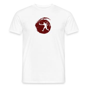 Pickleballspiel Pickleballspiel Pickleball - Männer T-Shirt - Weiß - Vorne - AI Model Male 178 dark (178cm)
