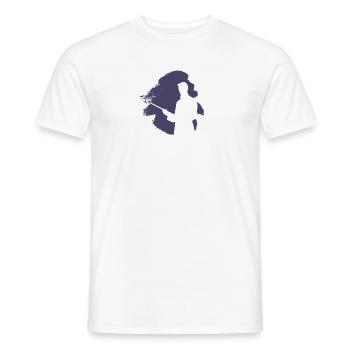 Billiard Ball Billiards Billiard Player - Men's T-Shirt - white - Front - AI Model Male 178 dark (178cm)