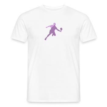 Pickleball Player Ball Sports Pickleball - Men's T-Shirt - white - Front - AI Model Male 178 dark (178cm)