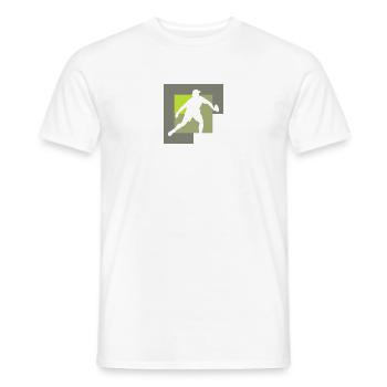 Pickleball Tennis Pickleball Player - Men's T-Shirt - white - Front - AI Model Male 178 dark (178cm)