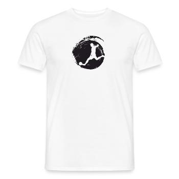 Défenseur Footballeur - T-shirt homme - blanc - Devant - AI Model Male 178 dark (178cm)