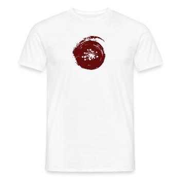 Cryptowährung Cryptocurrency Crypto - Männer T-Shirt - Weiß - Vorne - AI Model Male 178 dark (178cm)