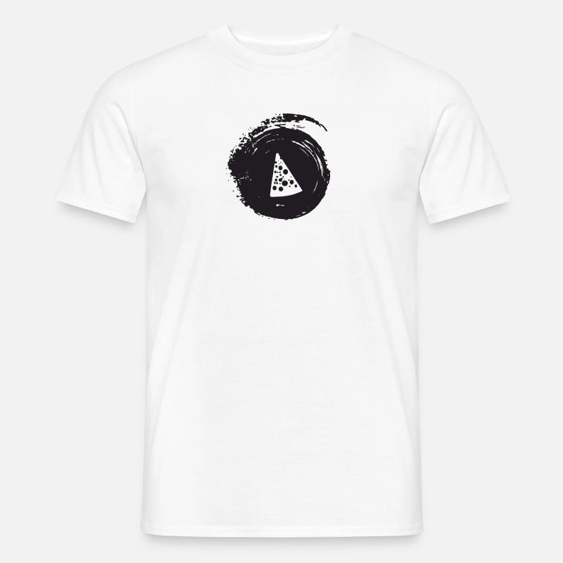 Maus Feinschmecker Maus - Männer T-Shirt - Weiß