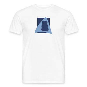 Wandern Backpacker Backpacking - Männer T-Shirt - Weiß - Vorne - AI Model Male 178 dark (178cm)