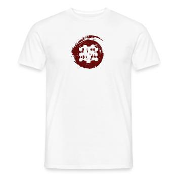 Cryptowährung Cryptocurrency Blockchain - Männer T-Shirt - Weiß - Vorne - AI Model Male 178 dark (178cm)