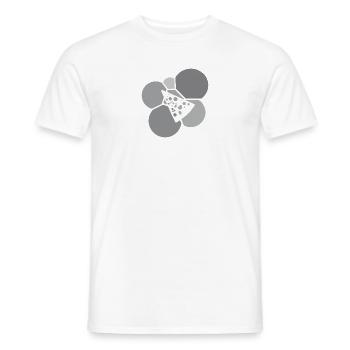 Cheese Milk Mouse - Men's T-Shirt - white - Front - AI Model Male 178 dark (178cm)