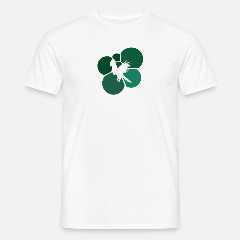 Vogel Ara Vogel - Männer T-Shirt - Weiß