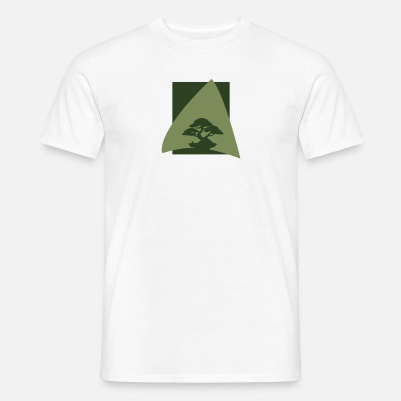 Tree, Tree, Tree, Tree - Men’s T-shirt - white
