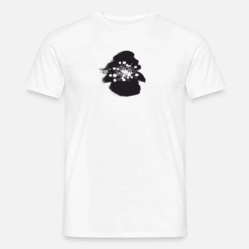 Cryptowährung Cryptowährung Bitcoin - Männer T-Shirt - Weiß