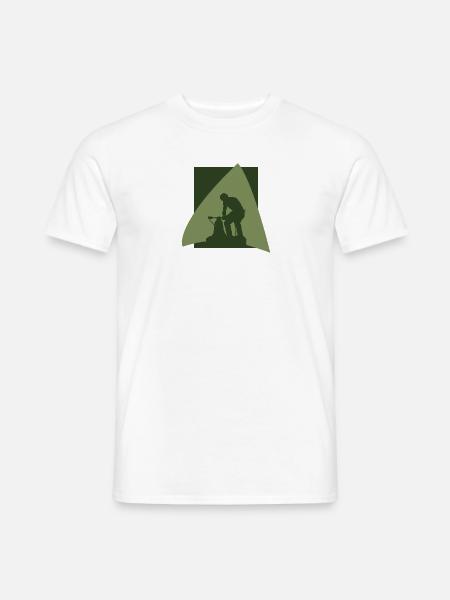 Schmieden Schmiede Schmieden - Männer T-Shirt - Weiß