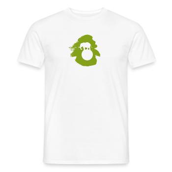 Elephant Elephant Clown - Men's T-Shirt - white - Front - AI Model Male 178 dark (178cm)