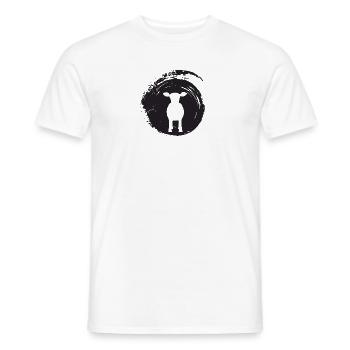 Beef Milk Moo - Men's T-Shirt - white - Front - AI Model Male 178 dark (178cm)