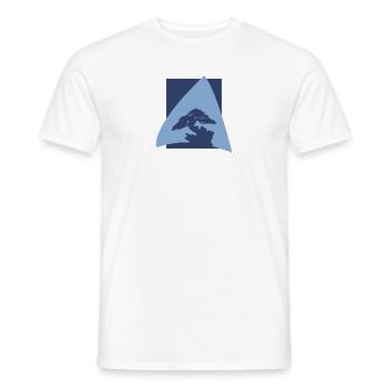 Baum Bonsai Wachsen Japanische Kunst - Männer T-Shirt - Weiß - Vorne - AI Model Male 178 dark (178cm)