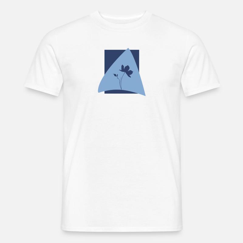 Blume Botanik Botanisch - Männer T-Shirt - Weiß