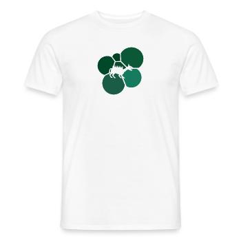 Fabelwesen Einhorn Fabeltier - Männer T-Shirt - Weiß - Vorne - AI Model Male 178 dark (178cm)