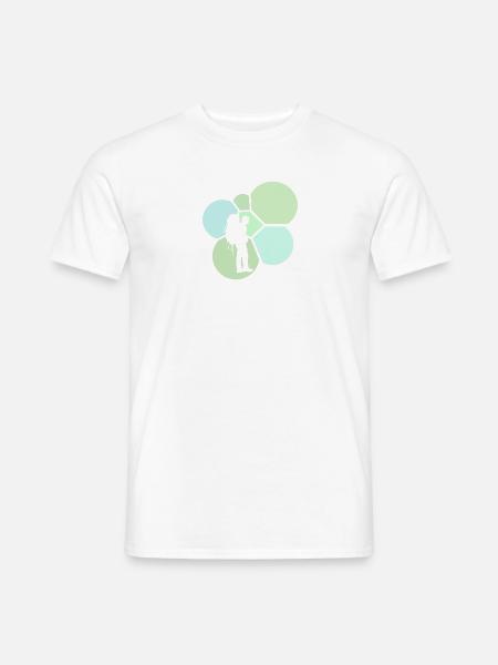 Backpacking Backpacking Pilger - Männer T-Shirt - Weiß