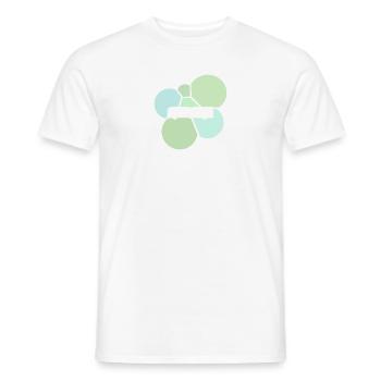 Bus, Bus, Public transport - Men's T-Shirt - white - Front - AI Model Male 178 dark (178cm)