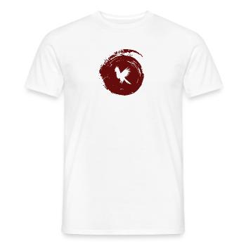 Papagei Kakadus Vogel - Männer T-Shirt - Weiß - Vorne - AI Model Male 178 dark (178cm)