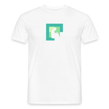 Crochet Aiguille Crochet - T-shirt homme - blanc - Devant - AI Model Male 178 dark (178cm)