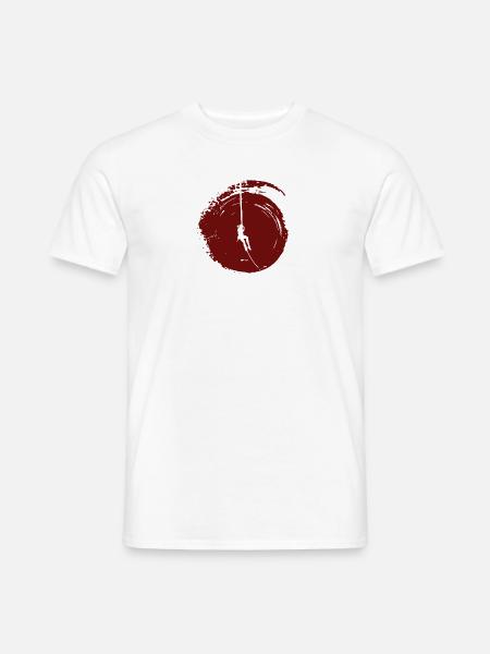 Bergsteiger Kletterer Klettern - Männer T-Shirt - Weiß