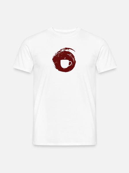 Coffee Bean Caffeine Caffeine - Men's T-Shirt - white