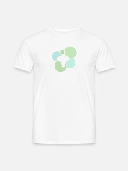 Zirkuszelt Elefant Clown - Männer T-Shirt - Weiß