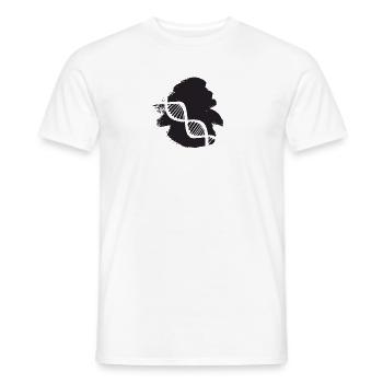 Biologie Biologisch Biologisch - Männer T-Shirt - Weiß - Vorne - AI Model Male 178 dark (178cm)