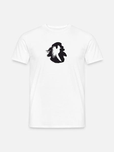 Lustig Nymphensittich Nymphensittich - Männer T-Shirt - Weiß