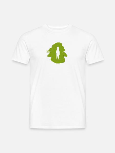 Fabeltier Bigfoot Fabelwesen - Männer T-Shirt - Weiß