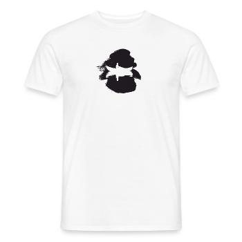 Kajak Rudern Paddeln - Männer T-Shirt - Weiß - Vorne - AI Model Male 178 dark (178cm)