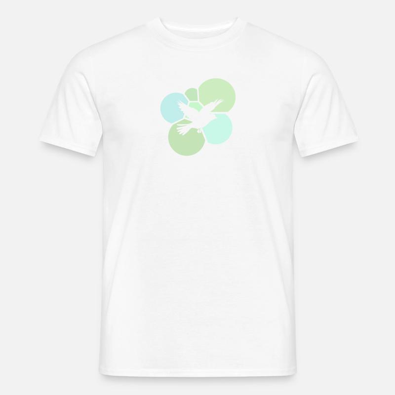 Tier Birds Tier - Männer T-Shirt - Weiß