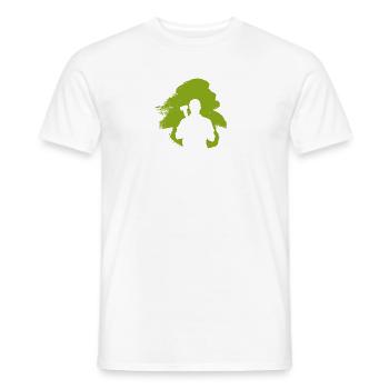 Mécanicien d’atelier Mécanicien mécanicien - T-shirt homme - blanc - Devant - AI Model Male 178 dark (178cm)