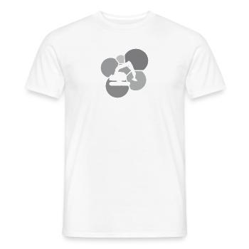 Baggerfahrer Bagger Baustelle - Männer T-Shirt - Weiß - Vorne - AI Model Male 178 dark (178cm)