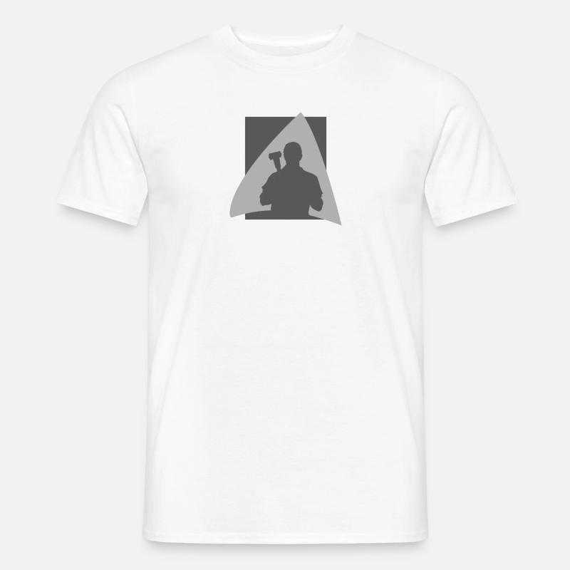 Workshop Tool Car Mechanic - Men's T-Shirt - white