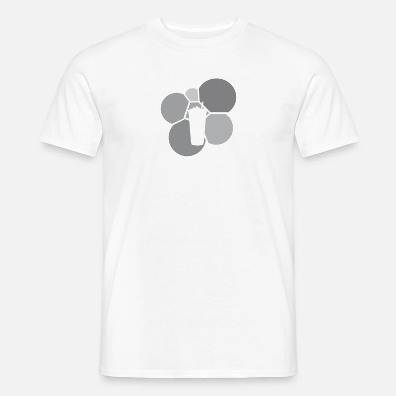 Tee Tee Bubble - Männer T-Shirt - Weiß