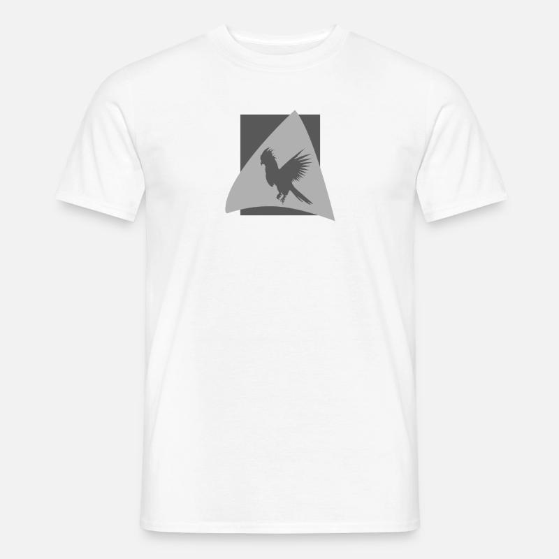 Papagei Ara Ara - Männer T-Shirt - Weiß