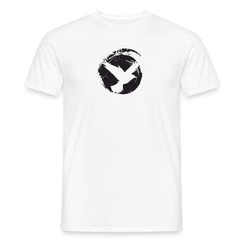 Flügel Vogelschwarm Flügel - Männer T-Shirt - Weiß - Vorne - AI Model Male 178 dark (178cm)