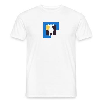 Vache Agriculture Agriculture - T-shirt homme - blanc - Devant - AI Model Male 178 dark (178cm)