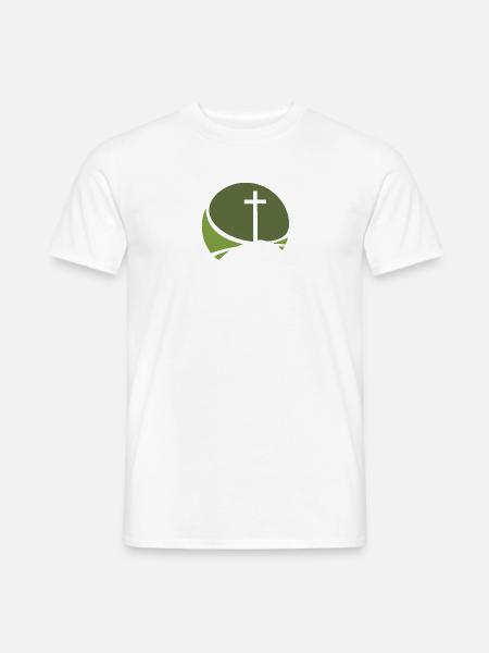 Biblia Chrystusa Krzyża - T-shirt męski - biały