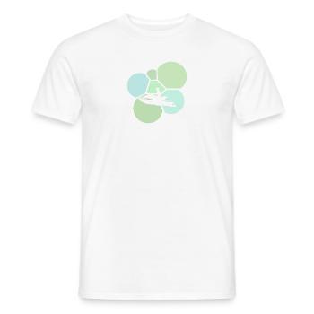 Bateau de sports nautiques - T-shirt homme - blanc - Devant - AI Model Male 178 dark (178cm)