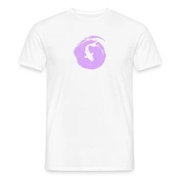 Koi Fischen Fisch - Männer T-Shirt - Weiß - Vorne - AI Model Male 178 dark (178cm)