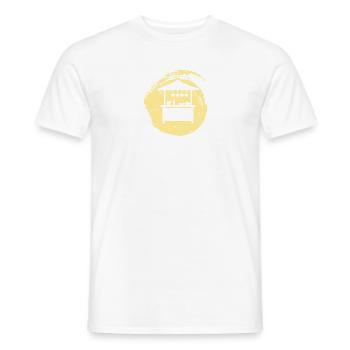Restauration rapide, Burger, Plats à emporter - T-shirt homme - blanc - Devant - AI Model Male 178 dark (178cm)